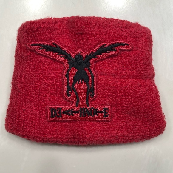 Death Note Ryuk Shinigami Red Wrist Band RARE - Picture 1 of 11